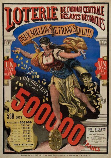 Loterie de l'Union Centrale des Arts Décoratifs