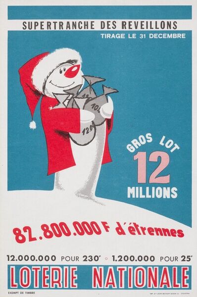 Supertranche des Réveillons. Tirage le 31 décembre