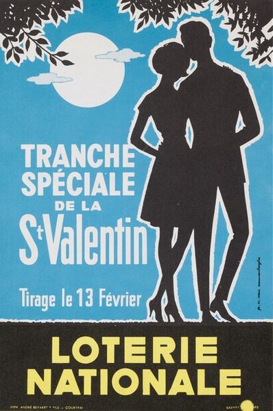 Tranche spéciale de la St Valentin. Tirage le 13 Février