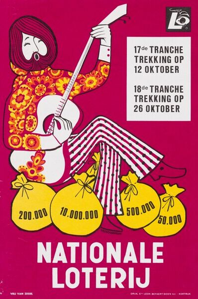 17de tranche, trekking op 12 oktober. 18de tranche, trekking op 26 oktober