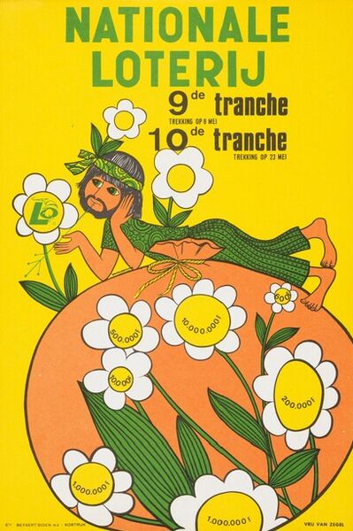 9de tranche, trekking op 8 mei. 10de tranche, trekking op 23 mei