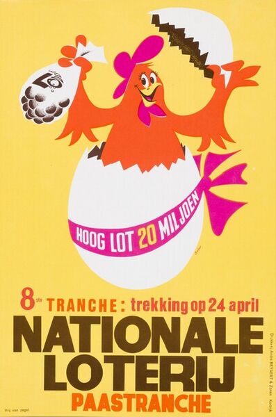 8ste tranche: trekking op 24 april. Paastranche