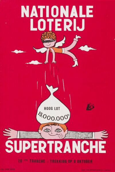 Supertranche. 20ste tranche : trekking op 8 oktober