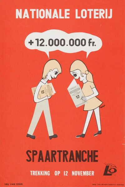 Spaartranche. Trekking op 12 november