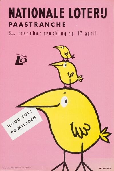 Paastranche. 8ste tranche : trekking op 17 april