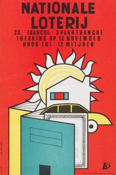 23ste tranche - Spaartranche. Trekking op 13 november. Hoog lot : 12 miljoen