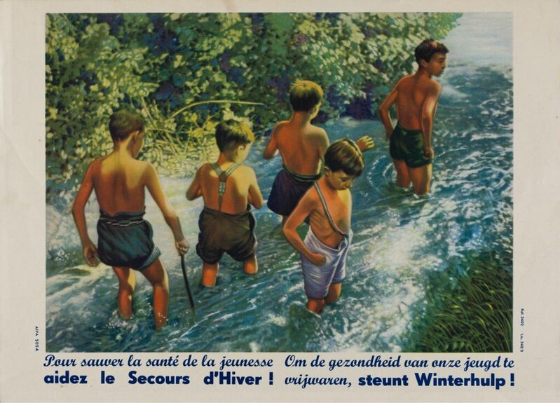 Pour sauver la santé de la jeunesse aidez le Secours d'Hiver ! Om de gezondheid van onze jeugd te vrijwaren, steunt Winterhulp !