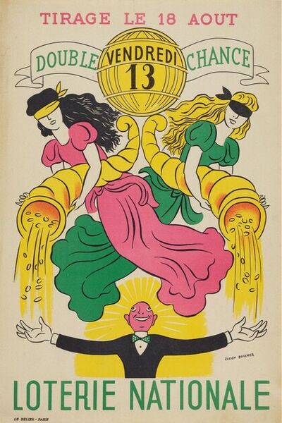 Tirage le 18 août. Vendredi 13. Double chance. Loterie Nationale