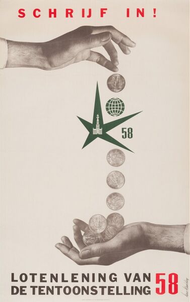 Schrijf in ! Lotenlening van de tentoonstelling 58