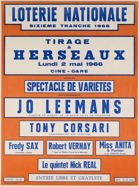 Sixième tranche 1966
