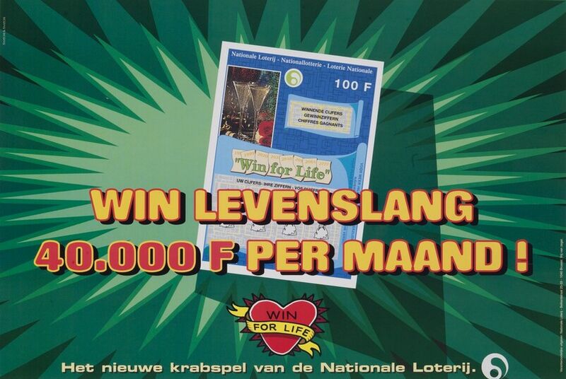 Win levenslang 40.000 F per maand!
