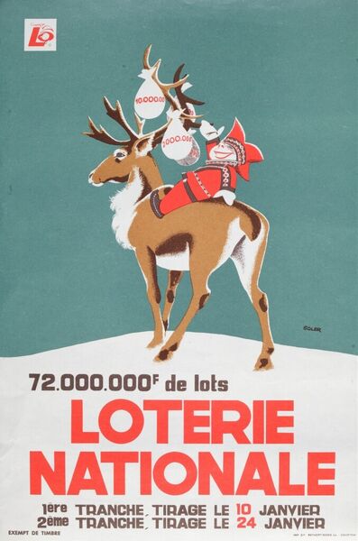 72.000.000 F de lots. 1ère tranche, tirage le 10 janvier. 2ème tranche, tirage le 24 janvier