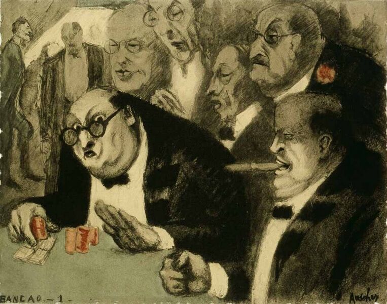 Le baccara: Bancao -1