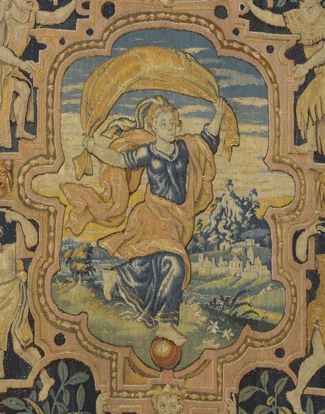 Fortuna Velata avec grotesques