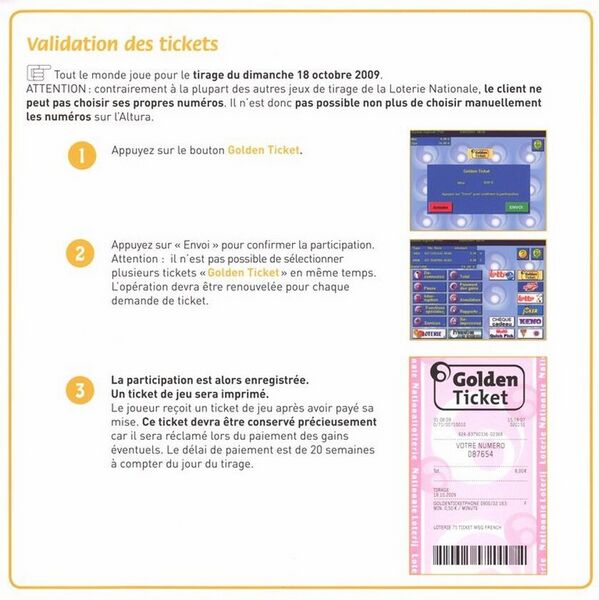 Il ya de l'or dans votre point de vente. Gagnez 2 x 1.000.000 €